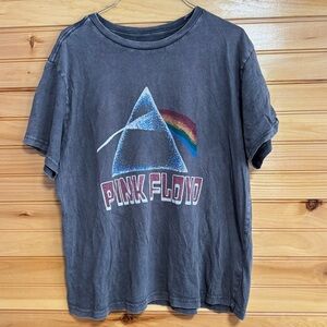 Pink Floyd by Lucky Brand Graphic T-Shirt - Gray Large